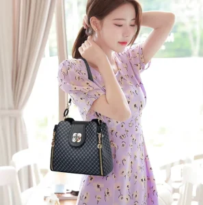 Factory Dropshipping Low Moq Factory Direct Luxury Shoulder Bag Pu Leather Purses and Handbags Stylish Bags for Women