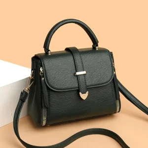 Factory High Quality Women’s Handbag PU Leather Zipper Shoulder Bag Luxury Ladies Crossbody Bag