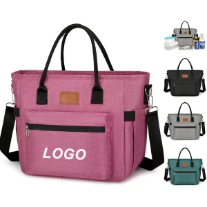 Factory OEM ODM Insulated Lunch Bag Waterproof Large Capacity Cooler Tote Crossbody Shoulder Carry for Picnic Travel Outdoor