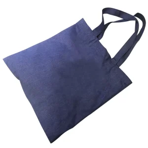 Factory Plain Denim Shoulder Handbags Personalised Recycled Denim Tote Bags