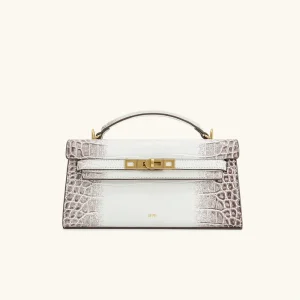 Factory Polished Crocodile Embossed Leather Women’s Shoulder Bags For Independent Store Owners