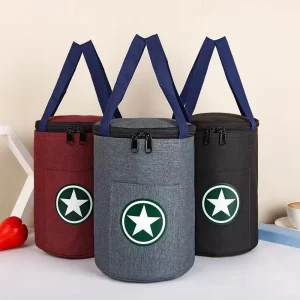 Factory Price Kids Lunch Box Set Waterproof Oxford Fabric School Cooler Bag for Picnics