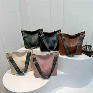 Factory Women’s Large Capacity Handbags Young Lady Shoulder Bags for Females