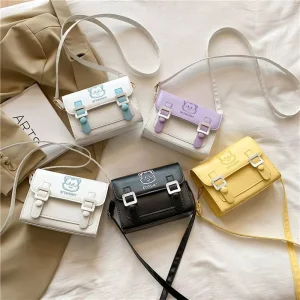 Fashion Casual Cross Body Bag Women MINI PU One Shoulder Bags Casual Cross Body Bag With Buttons