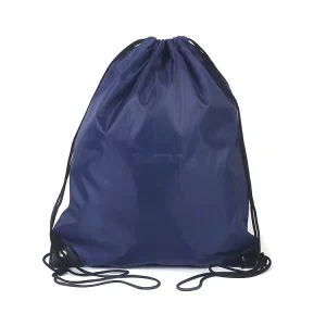 Fashion Design Polyester Custom Drawstring Backpack Pull String Gym Bag