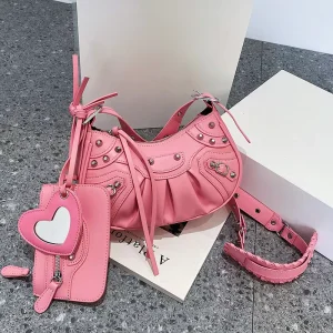Fashion Designer Handbags Women Purses and Handbags Set Motorcycle Bags Women Handbags Ladies Luxury Crossbody Purses