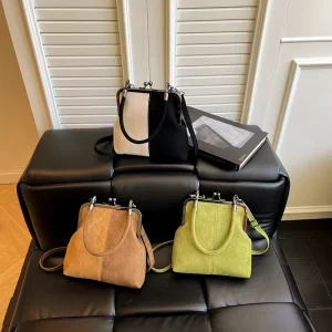 Fashion Handbags Young Lady Daily Retro Shoulder Bag for Women