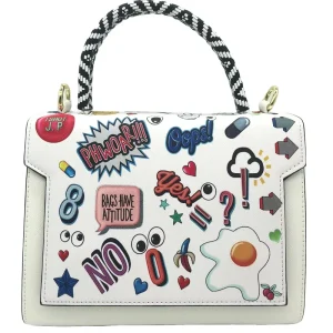 Fashion Luxury Handbag Eye Themed Cute Graffiti Print Shoulder Bag Elegant Women’s Crossbody Bag (#934)