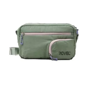 Fashion Recycled Nylon Lightweight Crossbody Shoulder Bag Everyday Carry Hands-free Lightweight Sling Bag for City Travel