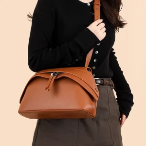 Fashion Shoulder Bag commuter PU Leather wallet Women’s Underarm Custom Logo Commuter Tote Solid High Quality evening purse