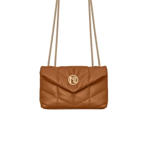 Fashion Vegan Pu Leather Quilted Single Shoulder Quality Custom Made Hand Bags With Logo Leather Handbag for Women