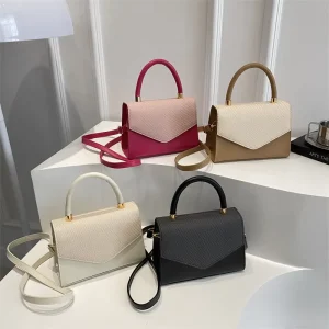 Fashion Versatile Women’s Shoulder Crossbody Bag Niche Design Simple Small Square Bag