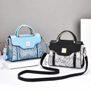 Fashion Women’s Daily Work Office Handbag Custom PU Leather Shopping Bag Ladies Style