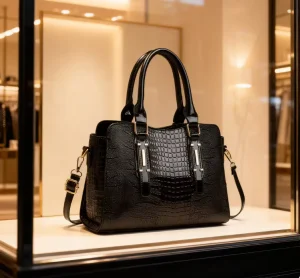 Fashion Women’s Daily Work Office Handbag Custom PU Leather Shopping Bag Ladies Style