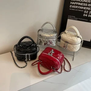 Fashion Women’s Zipper Handbag PU Leather Bag Women’s Crossbody Bag Women’s Bag