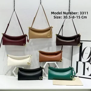 Fashion luxury shoulder bag for women high end commuting crossbody bag large capacity stick bag