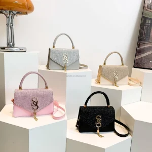 Fashionable Multi-purpose Single-shoulder Bag Small Square Bag Handbag Shoulder Strap Crossbody Bag Pouch