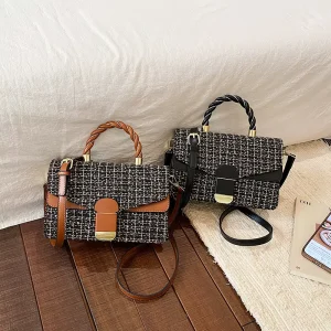 Fashionable New Handbags Young Lady Daily Luxury Small Square Bag for Women