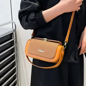 Fashionable Versatile Single Shoulder Bags Handbags Crossbody Bag New Texture Light Luxury Women’s Handheld Box Bag