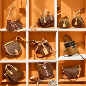 Genuine Leather Brown Monogram Pattern Shoulder Crossbody Bags Factory Custom Logo OEM ODM