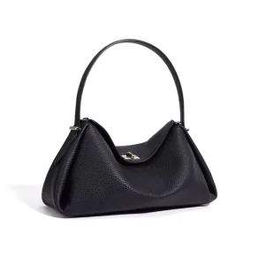 Genuine Leather Women’s Handbags Pillow Bags Casual Fashionable Cowhide Ladies Shoulder Bags Underarm Bags