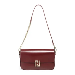 Genuine Leather Women’s Shoulder Bag Crossbody Bag Fashion Chain Sling Cowhide Small Ladies Bag
