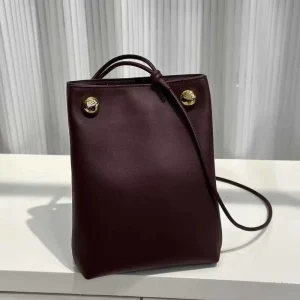 Genuine Leather ZIP Closure Single Shoulder Crossbody Phone Bag Women Niche Daily Bag Simple Versatile Fashionable Bag