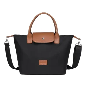 HK Women Vintage Nylon Fashion Custom Design Crossbody Dumpling Bag Underarm Sling Lady Bag Single Shoulder Bag
