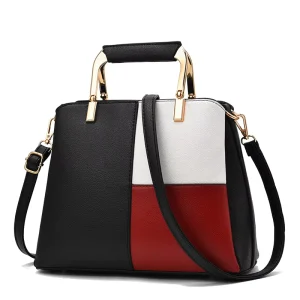 Hand Bags Quilted Purses Bags Women’s Shoulder Bags Contrast Colors Women’s Handbags for Women Luxury
