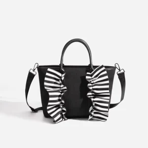 Handbag Ladies’ Bow Simple Crossbody Bag Shoulder Bag Class Travel Bag Versatile Tote Lightweight