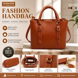 Handbags Women Sac a Main Femme Womens Shoulder Bags Big Space Durable Sunday Best Church Bag Factory Price