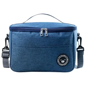 Heated Lunch Box Handbag Insulated Bag Aluminum Foil Thickened Bento Box Large Capacity with Rice Office Worker Meal