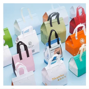 Heavy Duty Insulated Non Woven Cooler Bag Custom Logo Size Lunch Drink Storage Aluminum Foil Tote Picnic Travel Bag