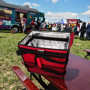 High Capacity Cooling Boxes for Takeout Delivery Picnic Camping Thermal Bags Shockproof Waterproof Foldable Design