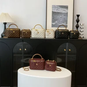 High End Chain PU Crossbody Bag Autumn Winter Diamond Shaped Versatile Elegant Box Bag Fashion Single Shoulder Bag