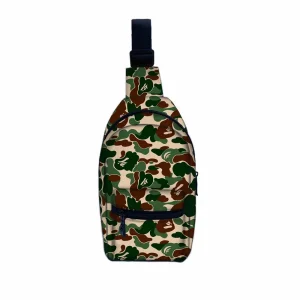 High Quality Polyester Crossbody Messenger Shoulder Bag for Men Custom Logo Large Capacity