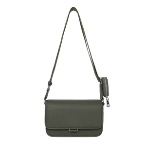 High Quality Trendy Luxury Bags Custom Designer Fashion PU Leather Shoulder Bags Women Men Handbags Durable Polyester Zipper