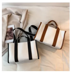 High Quality Unique Stylish Design Women Handbag Purses Square New Trendy Women Tote Bag