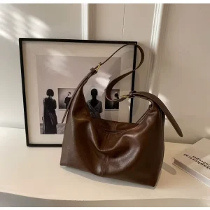 High end Feeling Large capacity Women’s Bag New Stylish Crossbody Bag Casual Versatile Shoulder Bag Simple Design