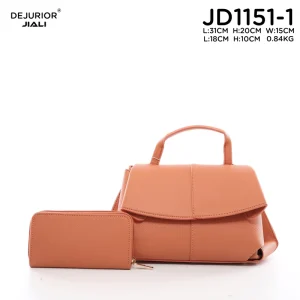 Hot Selling Elegant Flap PU Leather Shoulder Bag Handbag Set Women Top Handle Bag Luxury Daily Work Carry Retail