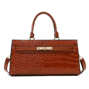 Hot Selling Fashion PU Leather Handbags Boston Ladies Tote Hand Bags Crossbody Bags for Women