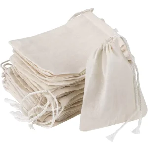Hot Selling Foldable Drawstring Bag Customized Logo Pattern Dust Bag Canvas Cotton Drawstring Storage Bag