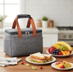 Insulated Aluminum Foil Cooler Lunch Bags for Picnic