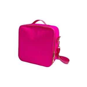 Insulated Lunch Bag With Handle Large Nylon Lunch Bag Reusable Lunch Bags for Adults for Girls School Travel Picnic