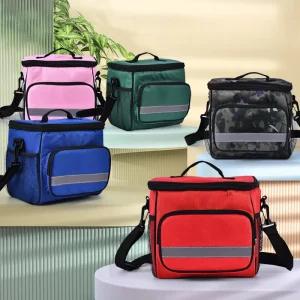 Insulated Lunch Bags with Backpack Straps for Students and Office Workers Outdoor Camping Lunch Boxes