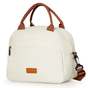 Insulated Lunch Tote Bag for Unisex Kids Large Capacity Cooler Insulated Lunch Bag for School Work Picnic Travel Food Carrier