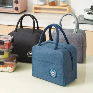 Insulation Non Woven Thickened Bento Tote Lunch Bags Student Office Worker Waterproof Picnic Cooler All