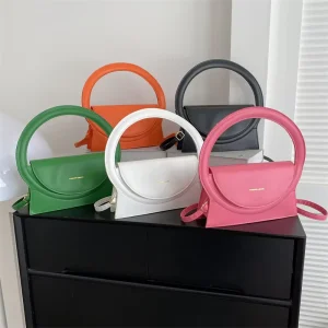 Jelly Mini Lady Bags Rivet Handbag Small Vendor Women Organza Fashion Handbags Women’s Tote Bag