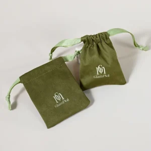Jewelry Pouch Multi Color Minimalist Soft Velvet Bag ODM OEM Boutique Gift Packaging Pouch