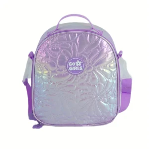 Kids School Cute Lunch Bag Polyester Metallic Fabric Zipper Lightweight Insulated 2 Persons Daily Use OEM Manufacturer